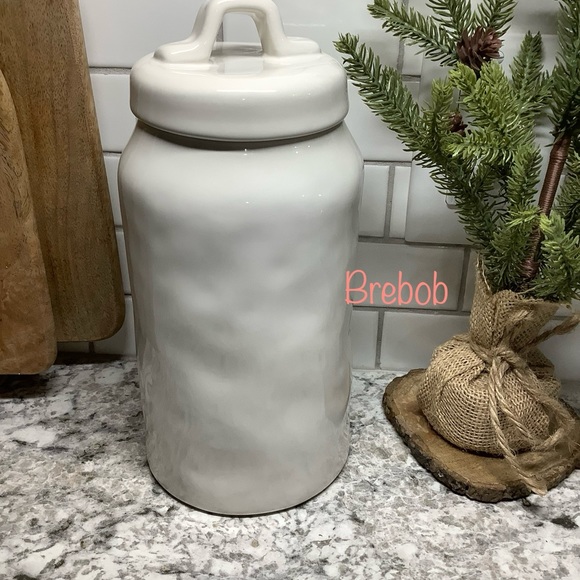 Rae Dunn Peace Nutcracker Canister medium size- LAST ONE - Picture 6 of 6